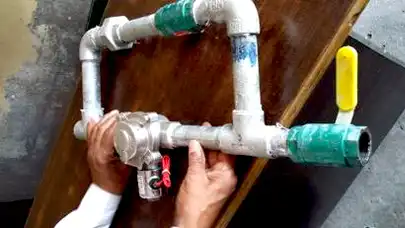solenoid valve for controlling water flow to the fleshing machine